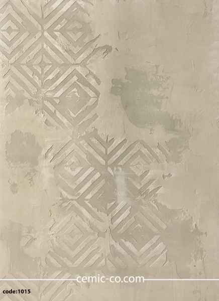 شابلون میکروسمنت طرح خشتی